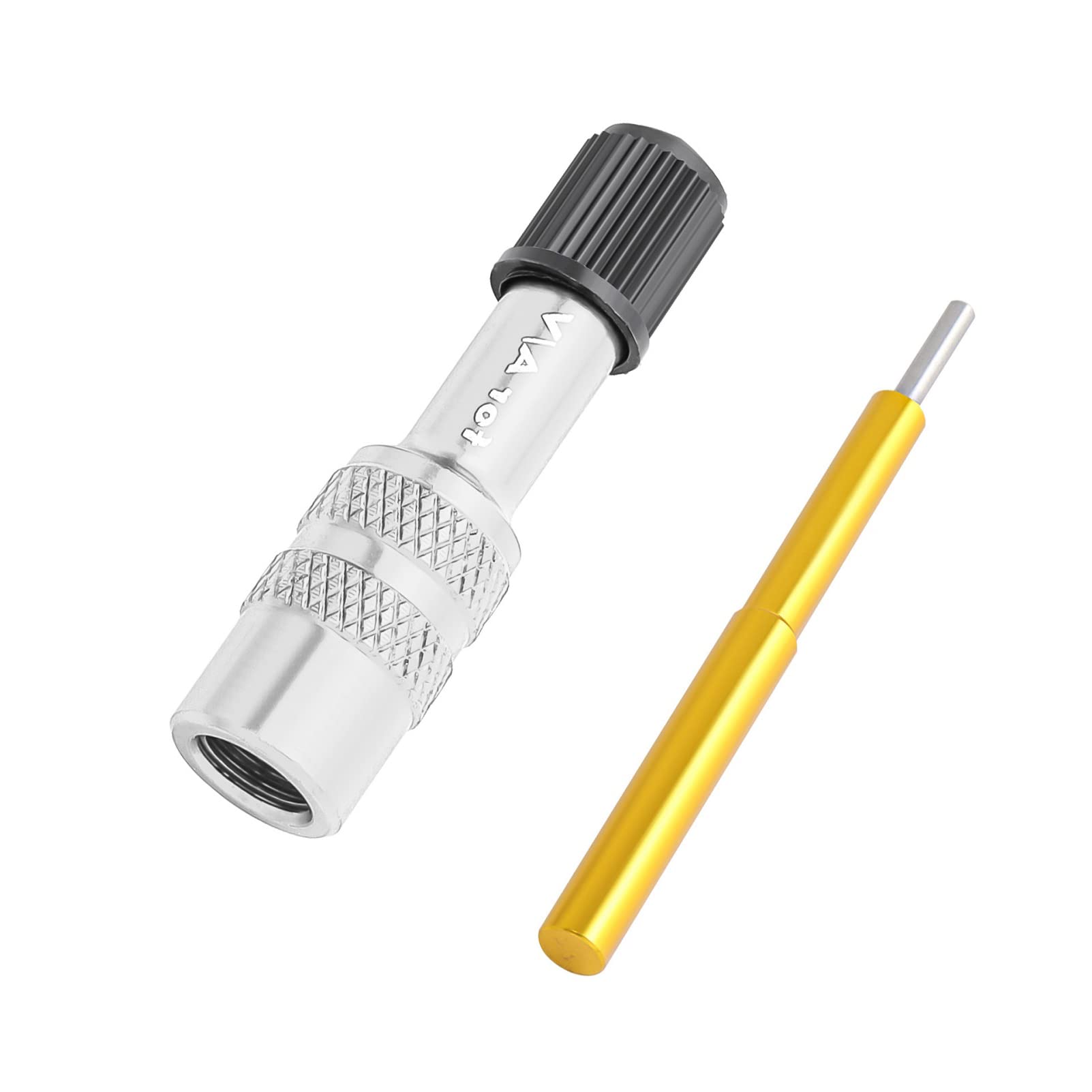 Bike Front Fork Valve Adapter - Aluminum Alloy Bicycle Air Fork Inflator for Standard Pump & Air Compressor - Perfect for MTB, Road Bike & Cycling Maintenance