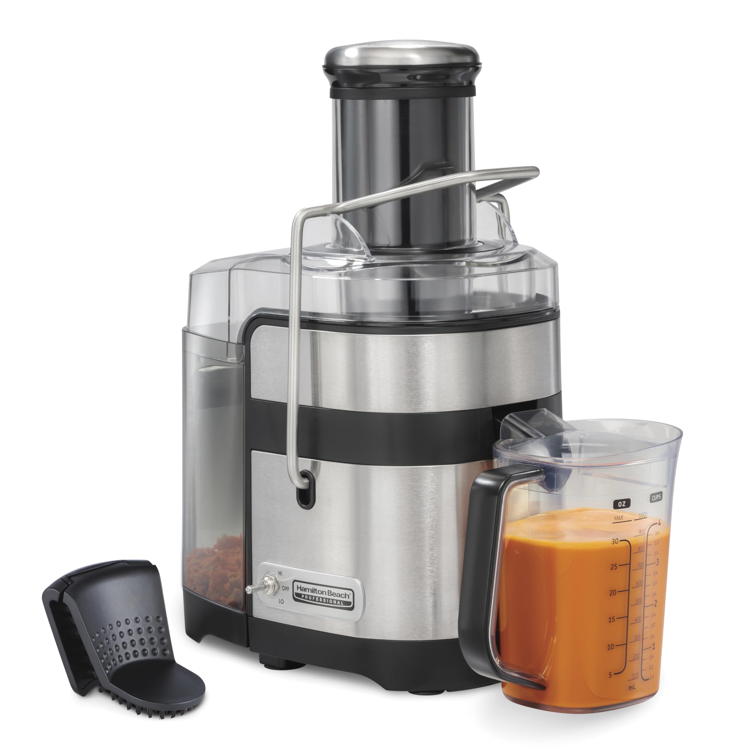 Hamilton Beach Professional Juicer Machine - 1100W High-Power Centrifugal Extractor with 3.5