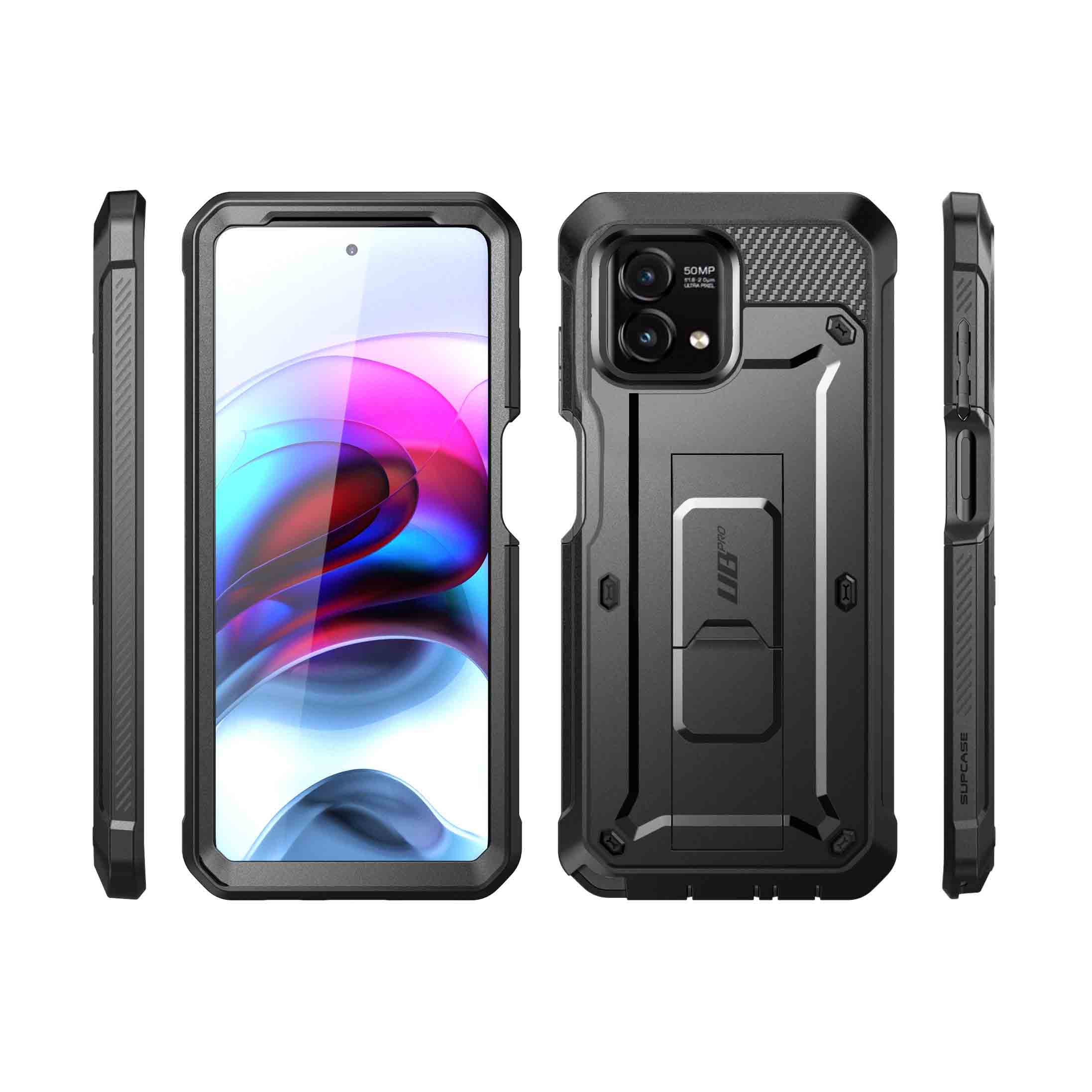 Moto G Stylus (2023) Shockproof Case - Unicorn Beetle PRO Heavy Duty Protective Cover - Black | Perfect for Outdoor, Work & Daily Use