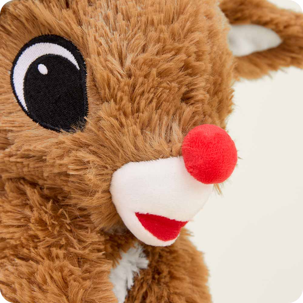 Rudolph Warmies - Adorable Plush Microwaveable Heating Pad for Kids & Adults | Perfect for Cold Weather, Stress Relief & Comfort