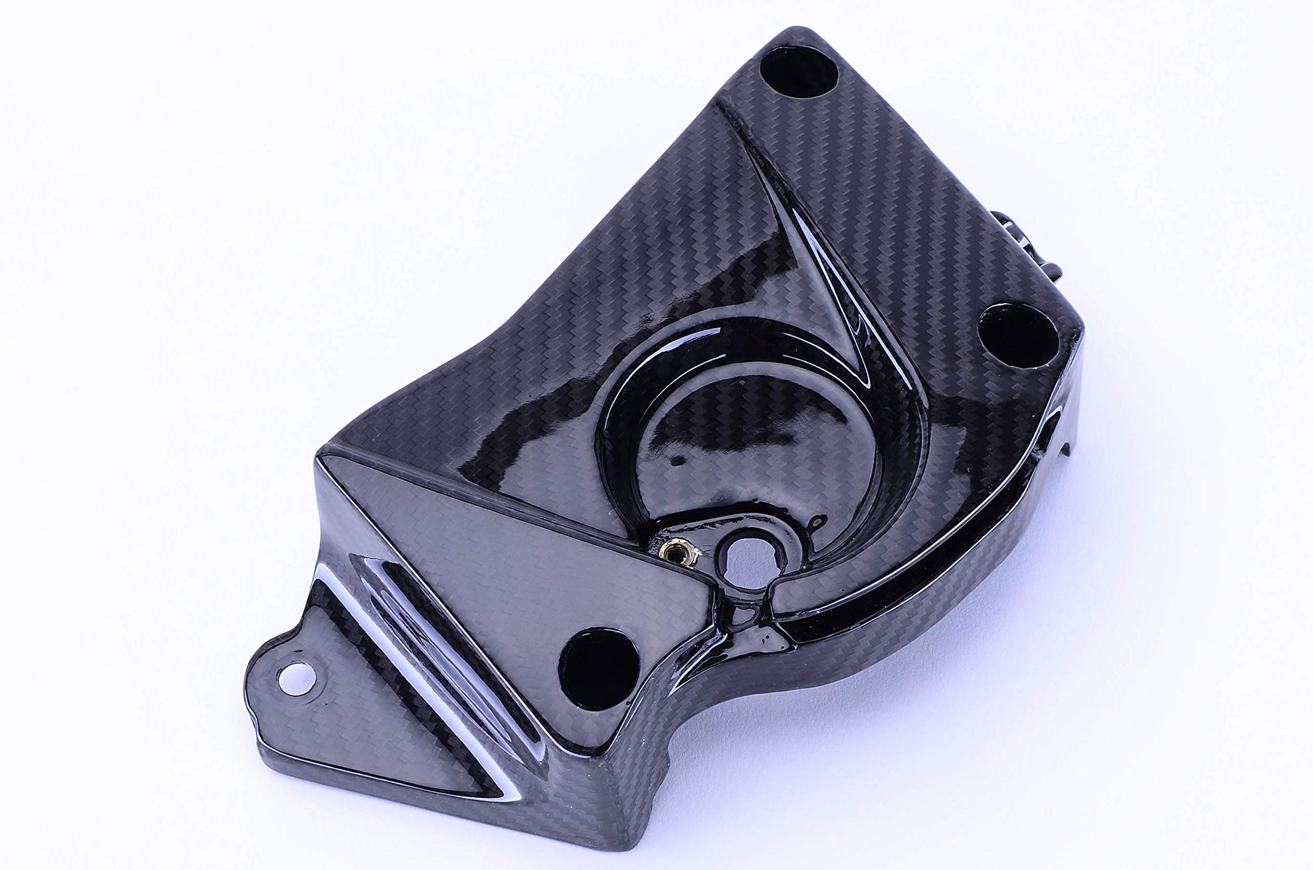 Bestem CBBM-S1K-SPC-T Carbon Fiber Sprocket Cover for BMW S1000RR HP4 (2009-2014) | Lightweight & Durable Motorcycle Protection | Perfect for Racing & Street Performance