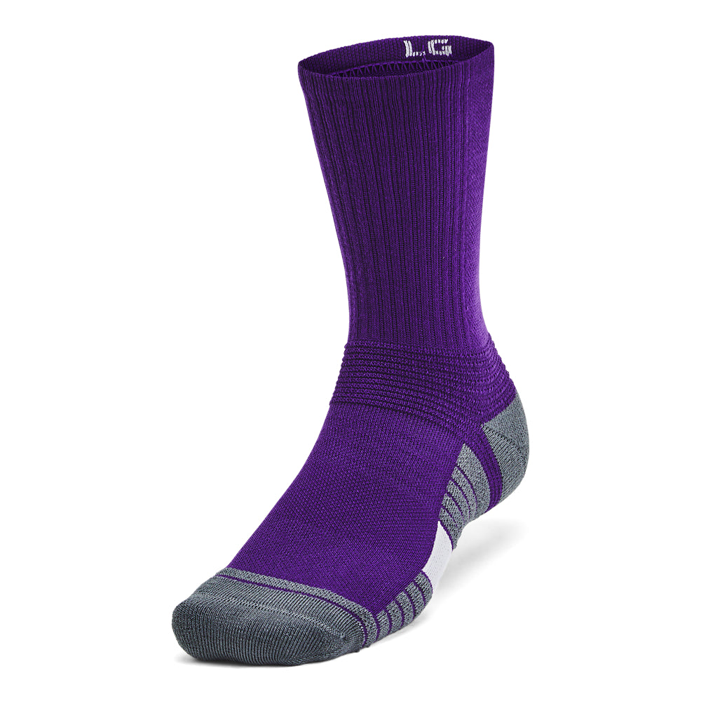 Men's & Women's Under Armour Team Crew Socks - Moisture-Wicking Athletic Socks for Running, Basketball & Workouts