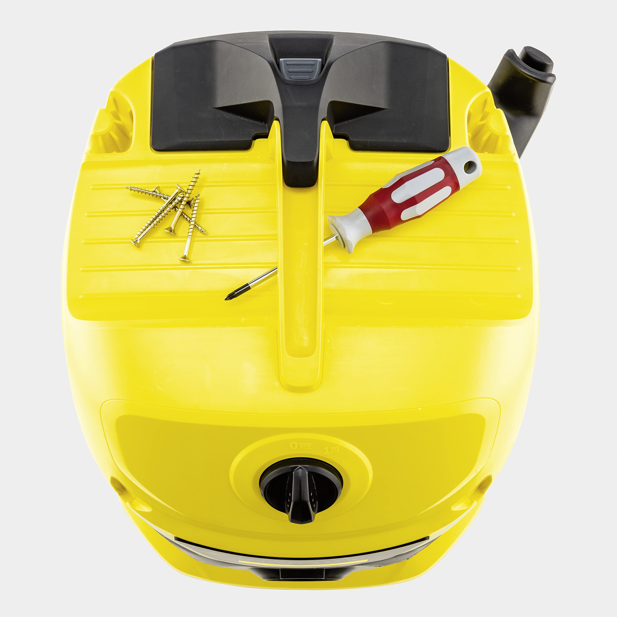 Karcher WD 4 20L Wet/Dry Vacuum Cleaner - Powerful 20 Liter Capacity for Home, Garage & Workshop Cleaning | Yellow Industrial Vacuum for Dust, Debris & Liquid Pickup
