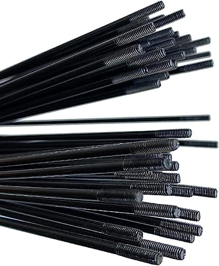 13G High-Carbon Steel E-Bike Spokes - 2.3mm Diameter, 20-Piece J-Bend Spoke Set with 12mm Nipples for MTB, E-Bike & Tricycle - Durable Replacement Spokes for Mountain Biking & Commuting