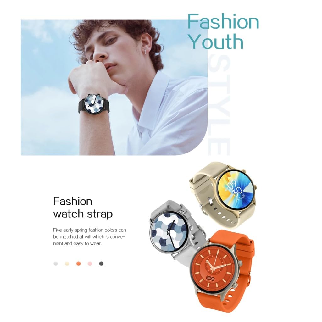 Oktane Smart Watch for Men & Women - 1.4