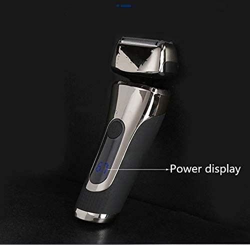 3-in-1 Electric Razor for Men - Rechargeable Wet/Dry Foil Shaver with Nose Trimmer & Grooming Kit | Perfect for Travel, Home Use & Daily Shaving
