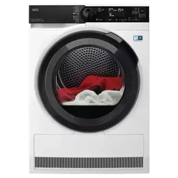 AEG 7000 Series 8kg Heat Pump Tumble Dryer in White - Energy Efficient Laundry Solution for Homes & Apartments