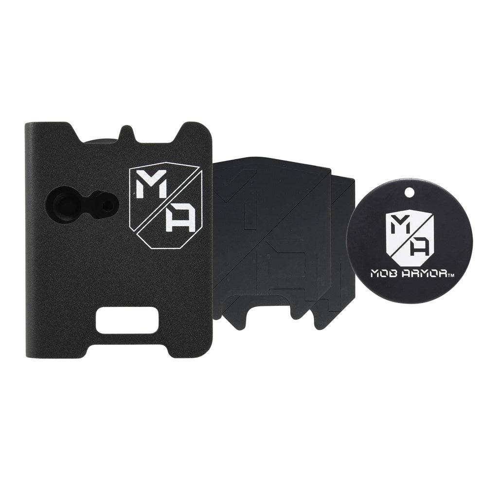 Mob Armor Universal Handheld Radio Mount - Secure & Adjustable Car Clip for CB, Ham, and Two-Way Radios - Perfect for Off-Roading, Trucking, and Emergency Communication