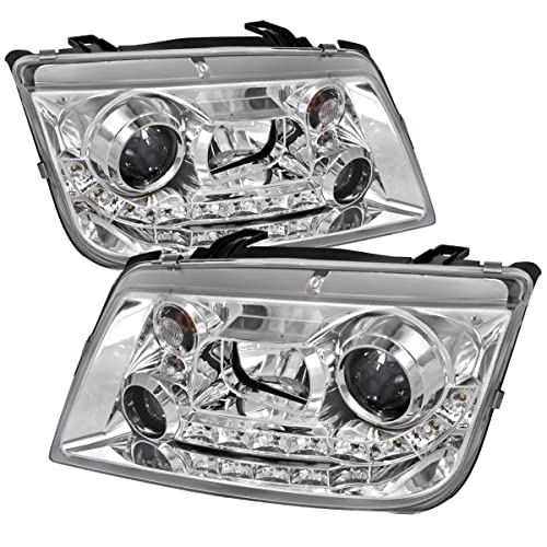 Chrome Housing Clear Lens