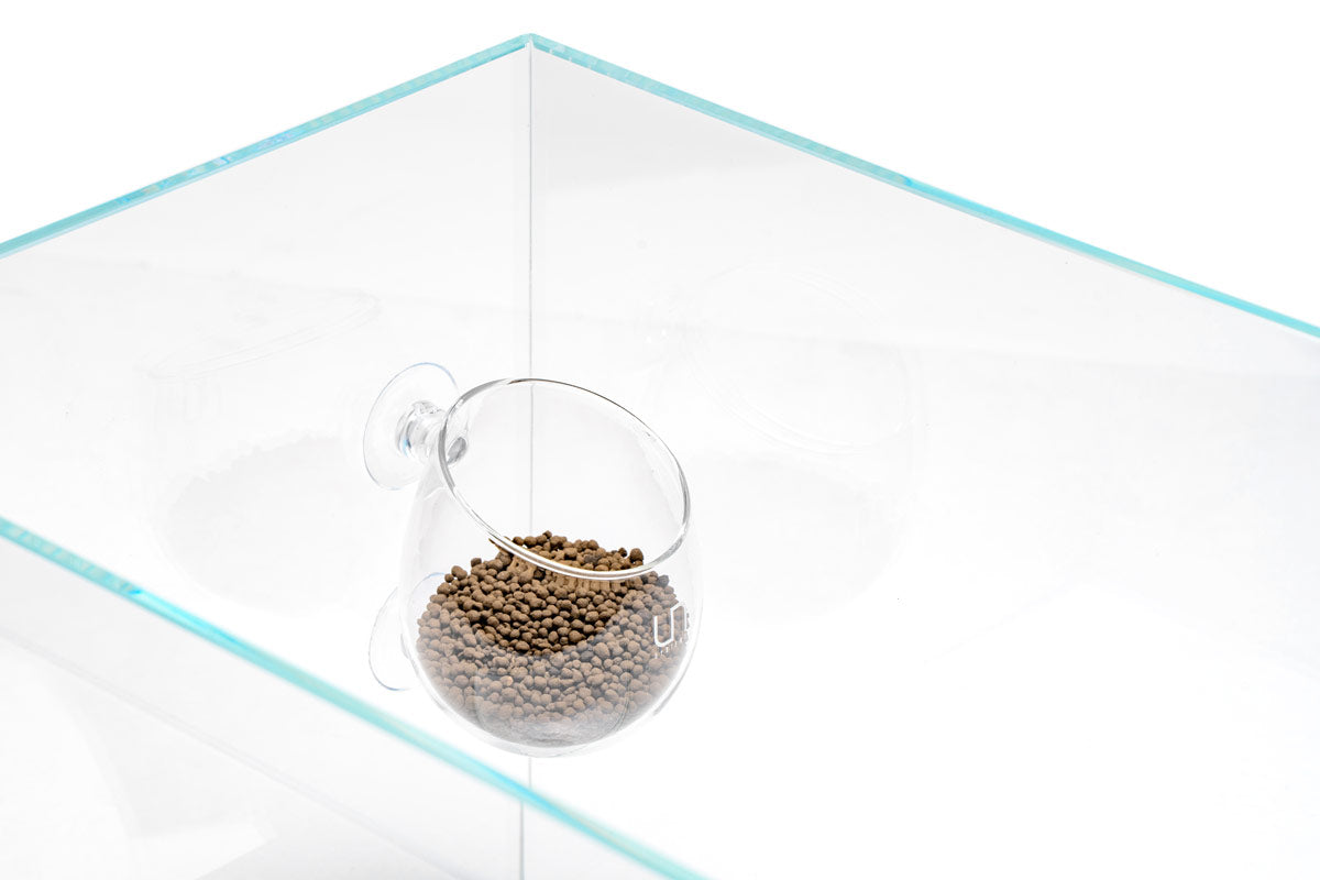 Premium UNS Glass Plant Cultivation Cup - Clear Aquatic Terrarium Planter for Succulents, Herbs & Small Plants - Perfect for Home Decor, Office Desk & Indoor Gardening