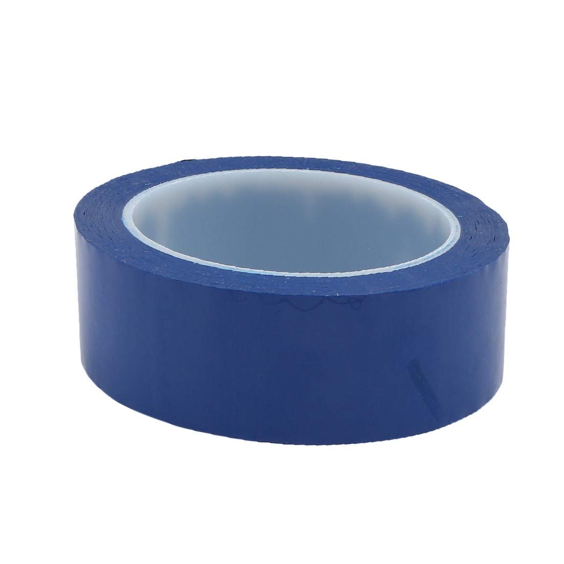 40mm x 66M Single-Sided Adhesive Marking Tape - Blue Color for Office, Warehouse & Industrial Labeling - High Quality Sticker for Organization & Identification