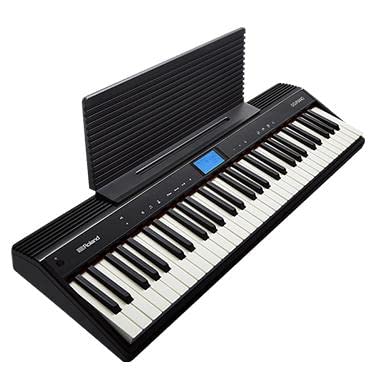 Roland GO:Piano 61-Key Digital Keyboard (GO-61P) - Portable Electric Piano with Built-In Speakers, Bluetooth & Headphone Jack - Perfect for Beginners, Home Practice & Travel Use