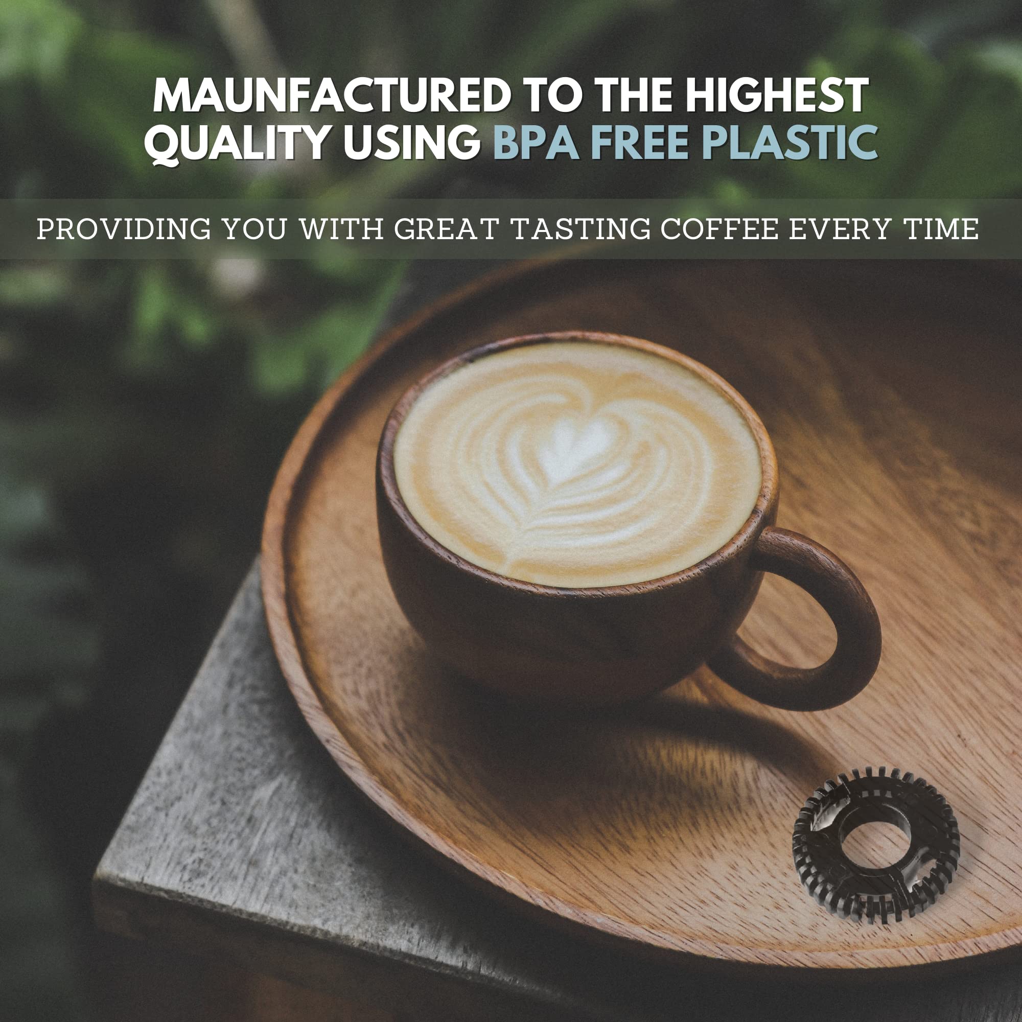 Replacement Frother Whisk for Keurig K-Café & K-Café Special Edition - Compatible with Single Serve Coffee, Latte & Cappuccino Makers - Perfect for Home Baristas & Coffee Lovers