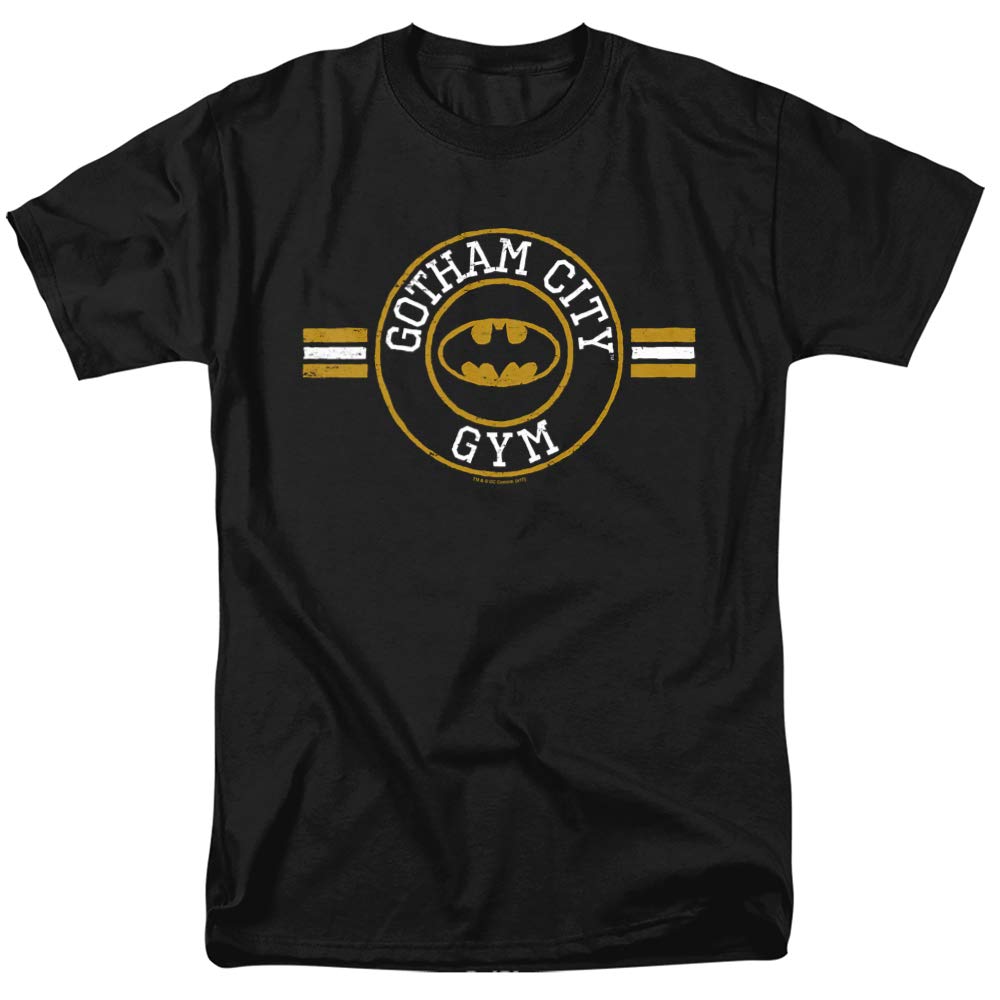 Batman Gotham City Gym Unisex T-Shirt for Men & Women - Superhero Graphic Tee for Workouts, Cosplay & Casual Wear