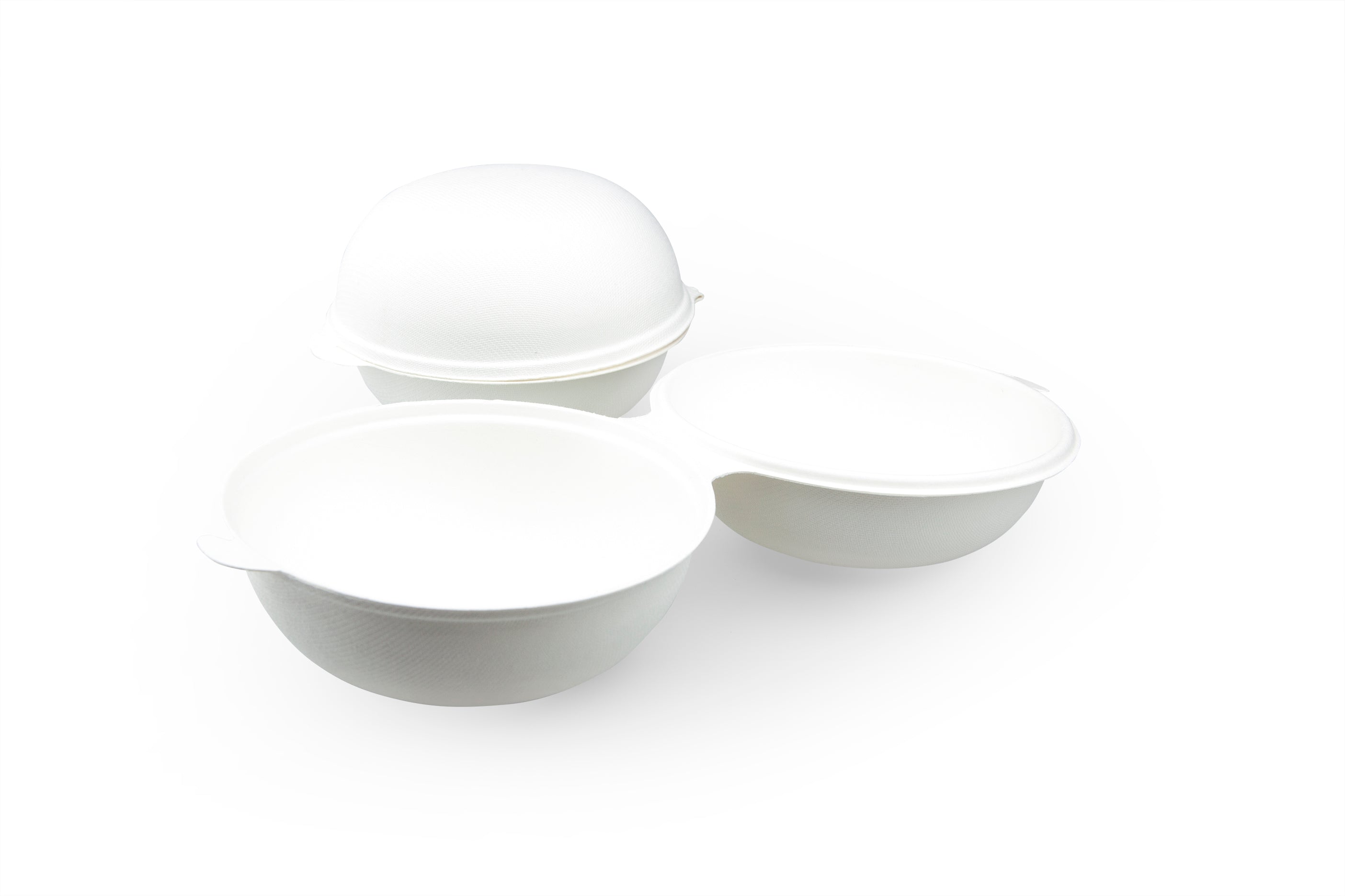 Bagastro Premium Hamburger Container - Leak-Proof & Microwave Safe Food Storage for Burgers, Sandwiches & Meal Prep | Perfect for Picnics, BBQs & Takeout