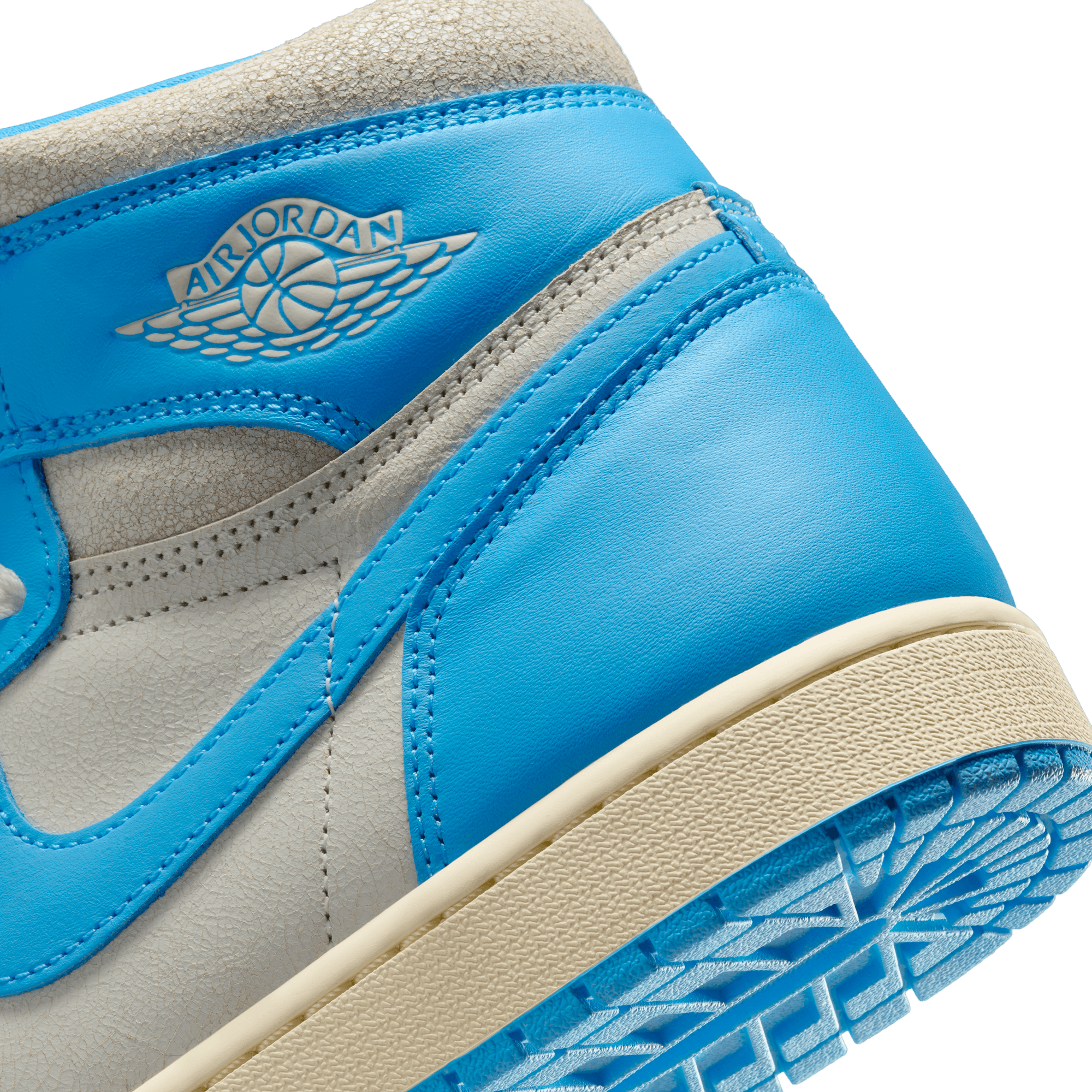 AIR JORDAN 1 RETRO HIGH OG UNC REIMAGINED - Authentic Nike Basketball Shoes for Men - Classic Blue & White Colorway - Perfect for Sneaker Collectors & Streetwear Fashion