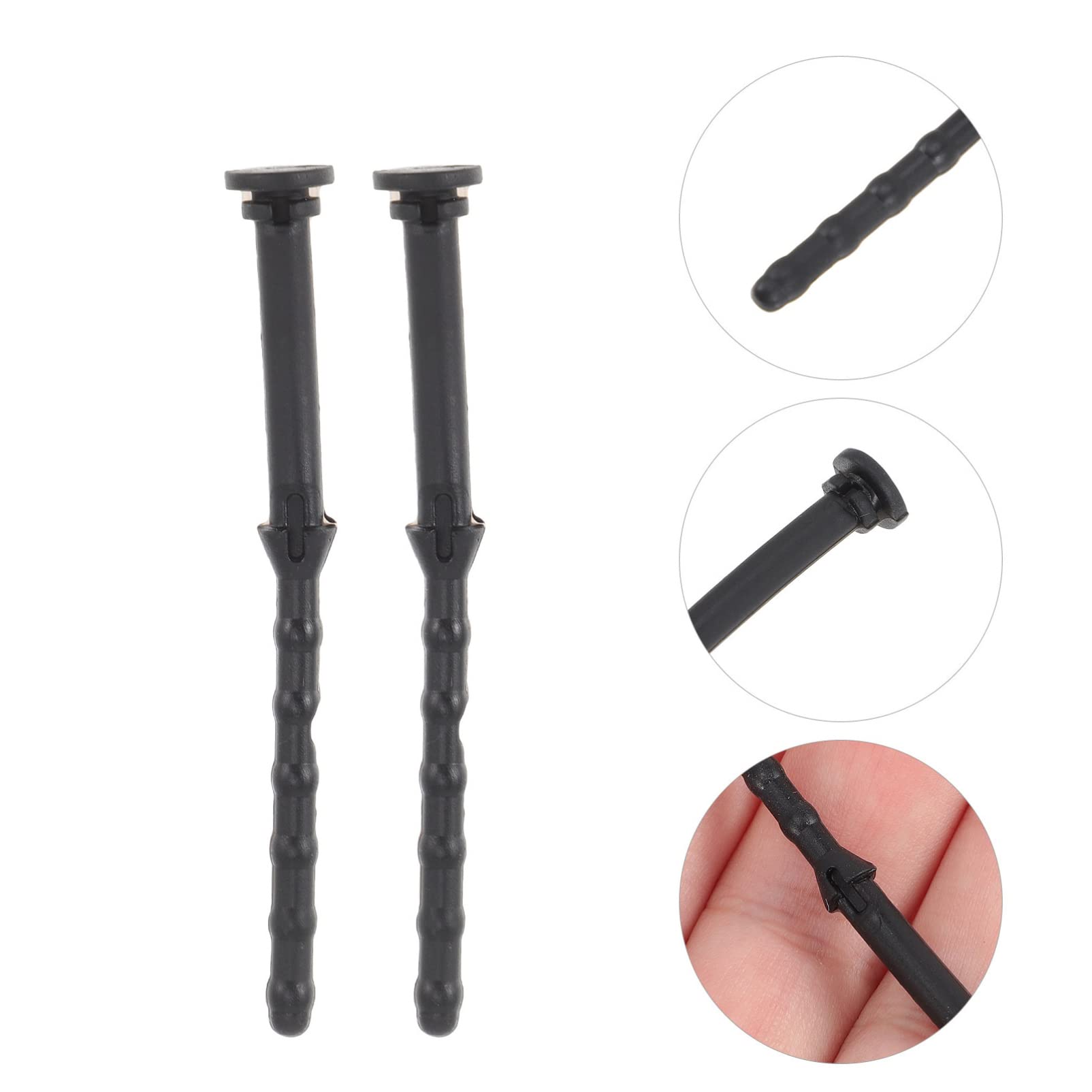 Mobestech 8pcs Anti Vibration Silicone Rubber Screws - Shockproof Rubber Nails for Computer Case, Fan & PC Parts - Noise Reduction & Shock Absorption Pins for Quiet Computing & Gaming Setup