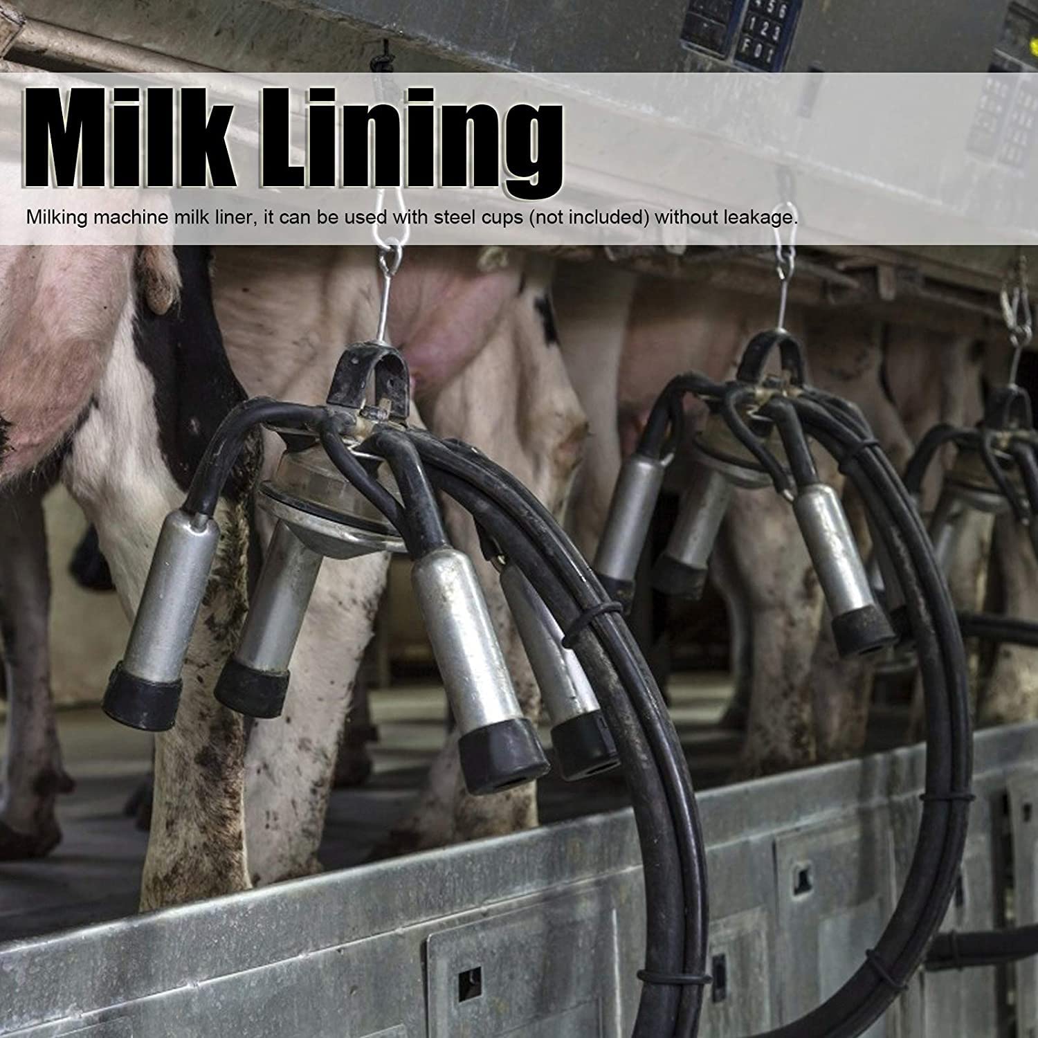 Premium Comfort Rubber Milking Liner for Dairy Cows - High-Quality Milk Lining for Milking Machines & Parlors - Ideal for Dairy Farms, Homesteads & Commercial Milk Production