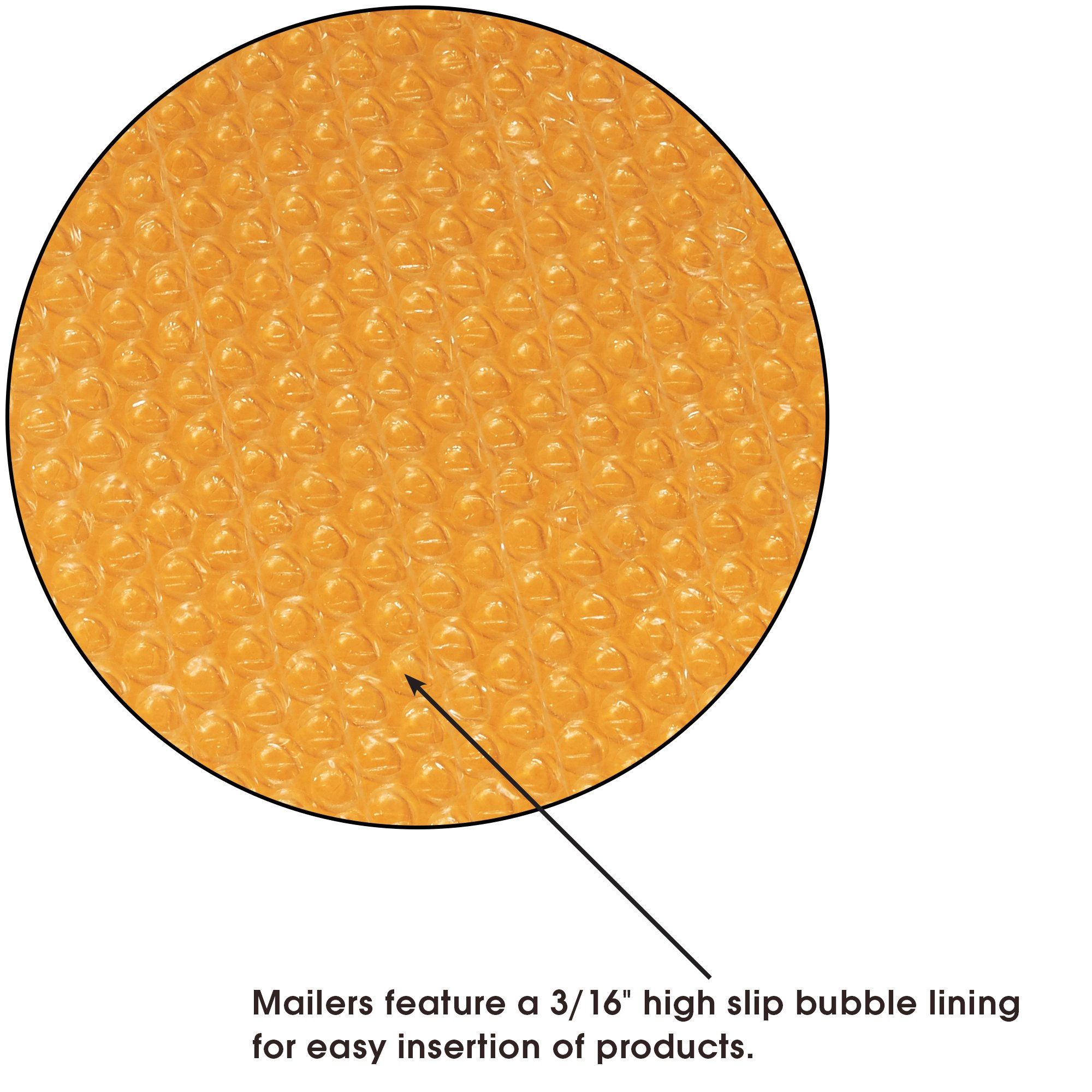 Aviditi #5 Kraft Bubble Mailers, 10.5