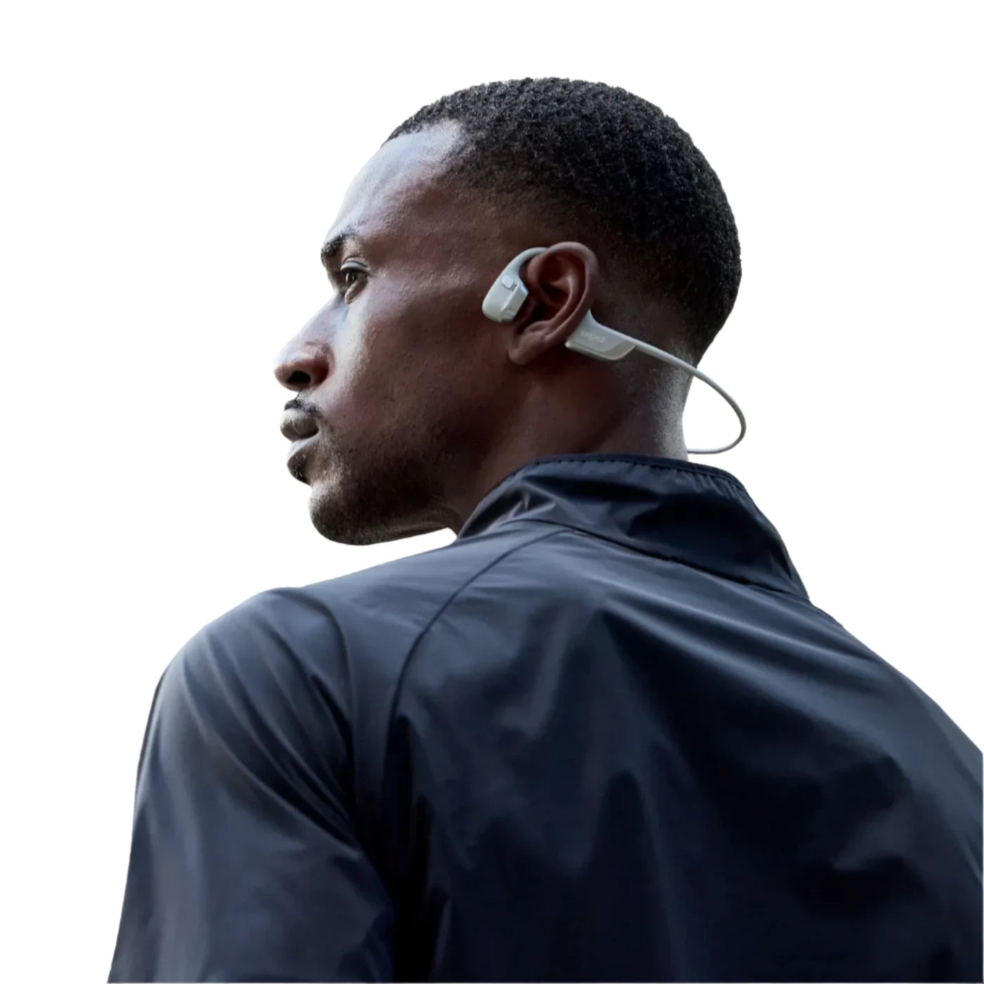 Shokz OpenRun Pro 2 Silver - Premium Bone Conduction Headphones for Running, Cycling & Workouts | Wireless Bluetooth Sport Headset with Sweatproof Design & 10-Hour Battery Life