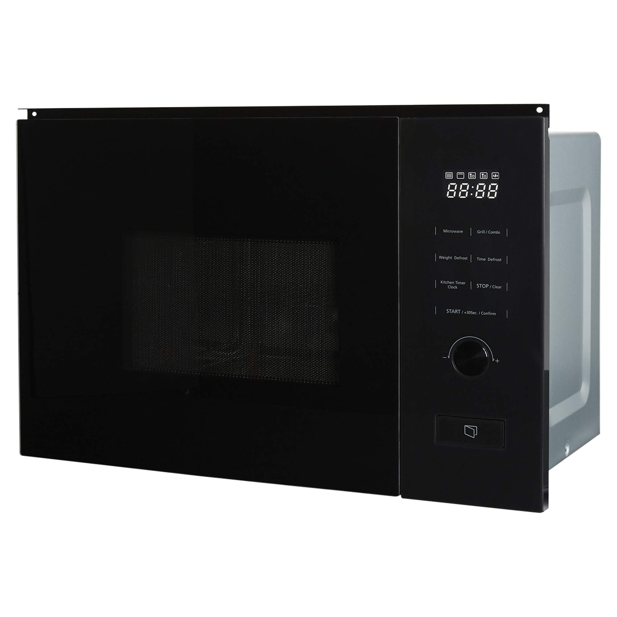 Cookology TCM20BGL 20L Built-In Microwave Oven with Grill, 800W - Compact Countertop Microwave for Small Kitchens, Dorms & Apartments - Perfect for Reheating, Grilling & Quick Cooking