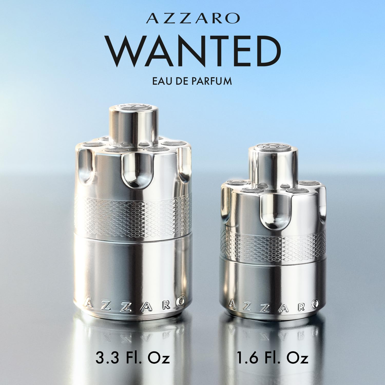 Azzaro Wanted Eau de Parfum for Men - Long Lasting Woody Aromatic Cologne with Juniper Berries, Sage & Vetiver - Intense Spicy Fragrance - Perfect for Date Night, Office & Special Occasions