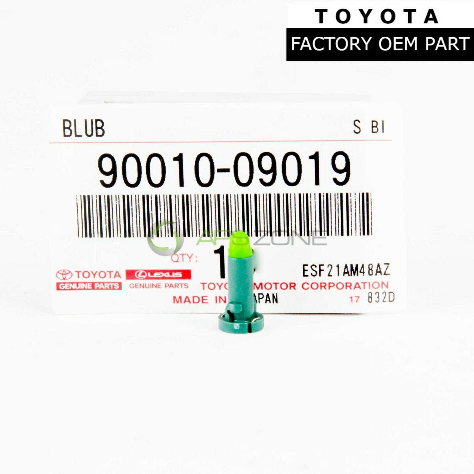 Toyota Genuine 90010-09019 HVAC Control Switch Bulb - Replacement Cooling & Heating System Light for Toyota Vehicles - Perfect for Dashboard Climate Control & Air Duct Repair