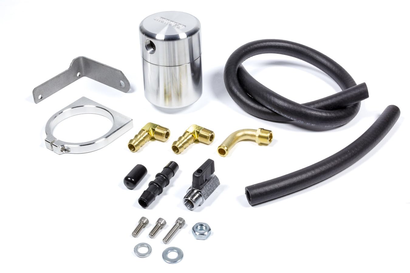 Moroso 85530 High Performance Air Oil Separator Catch Can for Dodge Challenger 5.7L 6.1L 6.4L HEMI V8 with Shaker Hood - Large Capacity Oil Catch Can for Engine Protection & Performance Boost - Perfect for Racing, Off-Road & High-Performance Driving