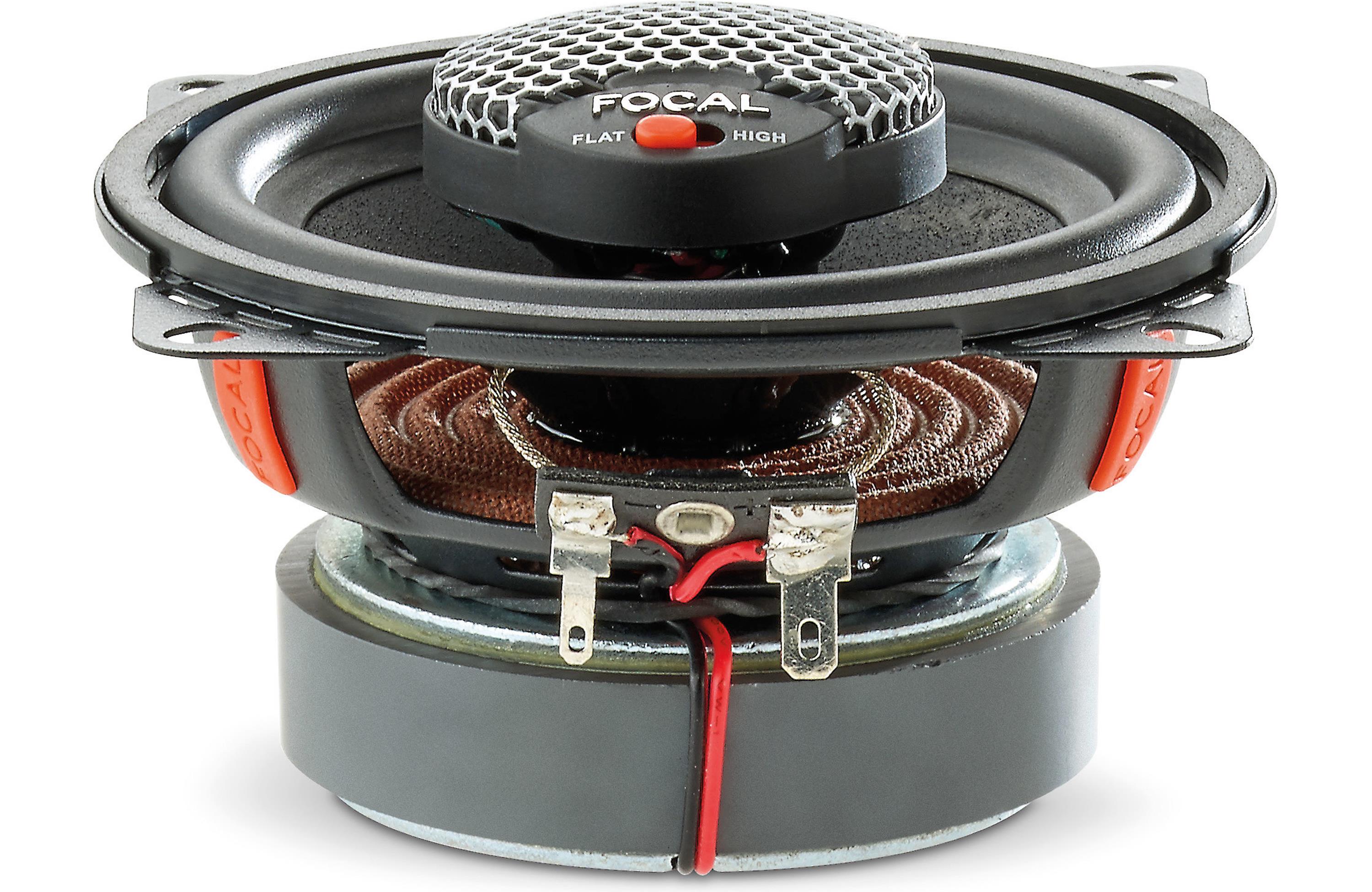 Focal ICU 100 Universal 4 Coaxial Speaker System (Pair) - High Performance Car Audio & Home Theater Sound System for Clear, Powerful Bass & Crisp Treble - Perfect for Vehicles, Boats & Home Entertainment Setups