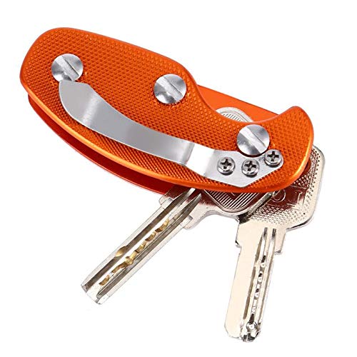 EDC Folding Key Organizer - Compact Key Holder with 3 Color Options for Home, Office & Travel Essentials