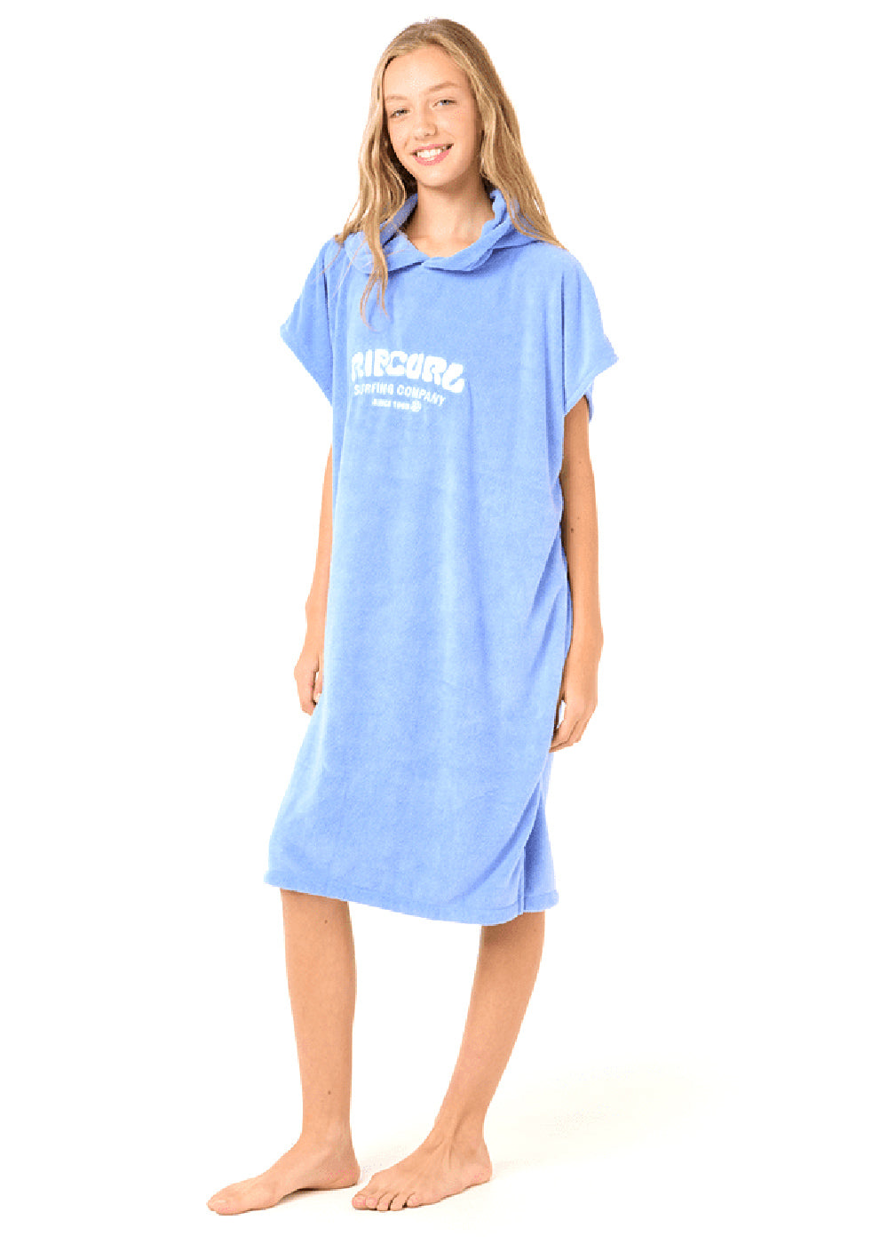Rip Curl Girls Classic Hooded Towel - Soft & Absorbent Kids Beach Towel for Swimming, Surfing & Pool - Perfect for Beach Trips & Water Activities