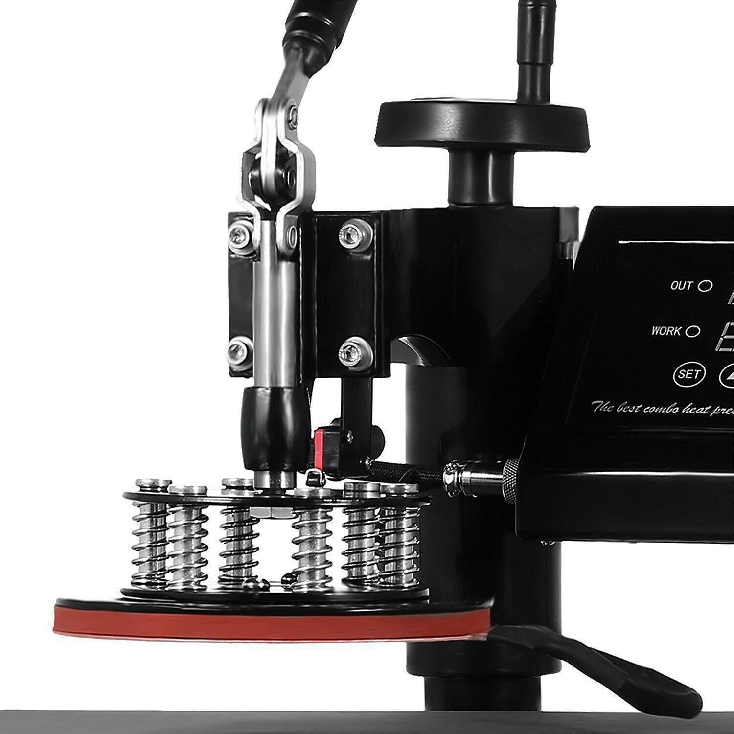 15x15 8-in-1 Digital Heat Press Machine for T-Shirts, Mugs & Hats - Sublimation Transfer Printing Equipment for DIY Crafts & Small Business - Perfect for Custom Apparel, Promotional Items & Personalized Gifts
