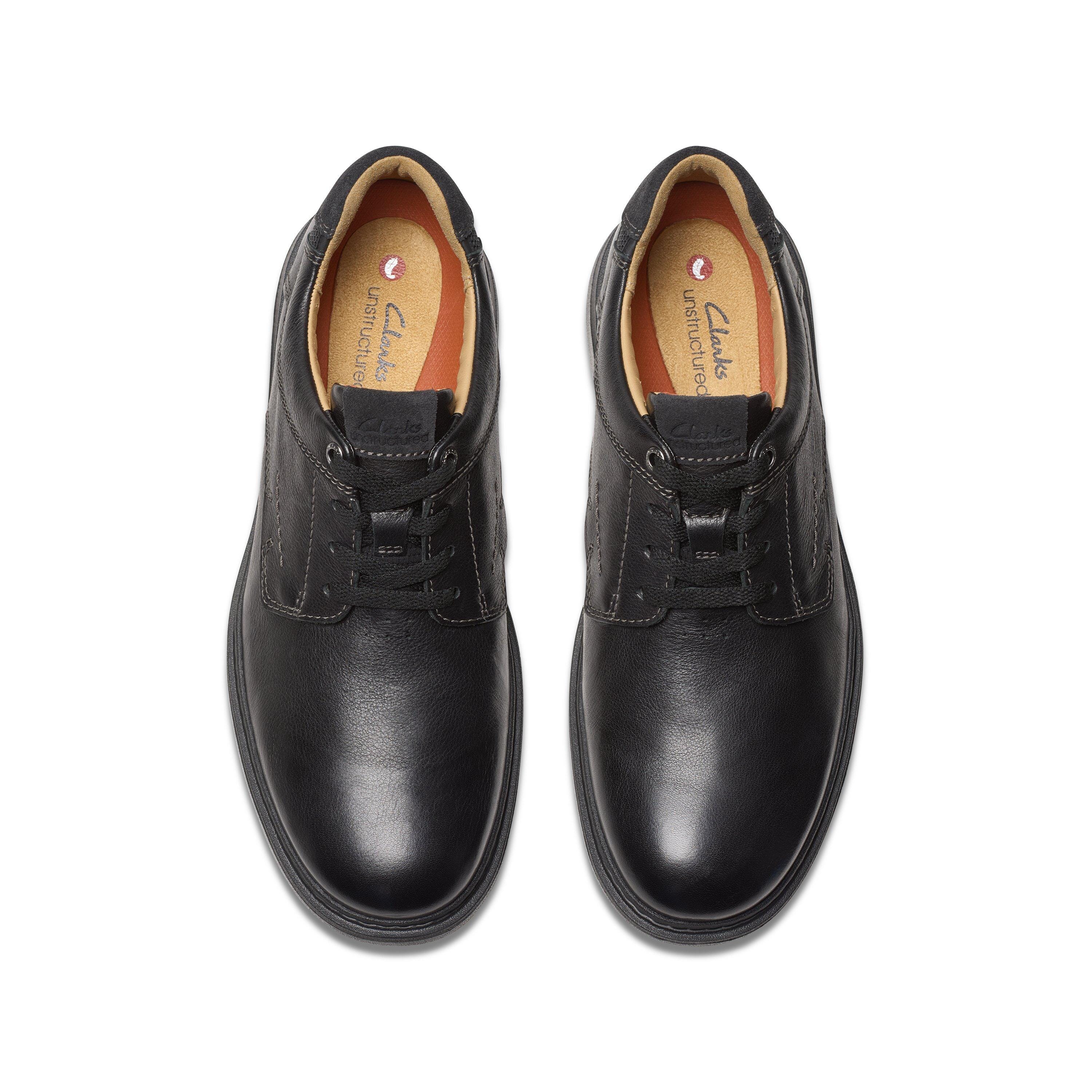 CLARKS Men's Un Briley Pace Oxford Shoes - Medium & Wide Width Comfortable Casual Dress Shoes for Work, Office & Everyday Wear