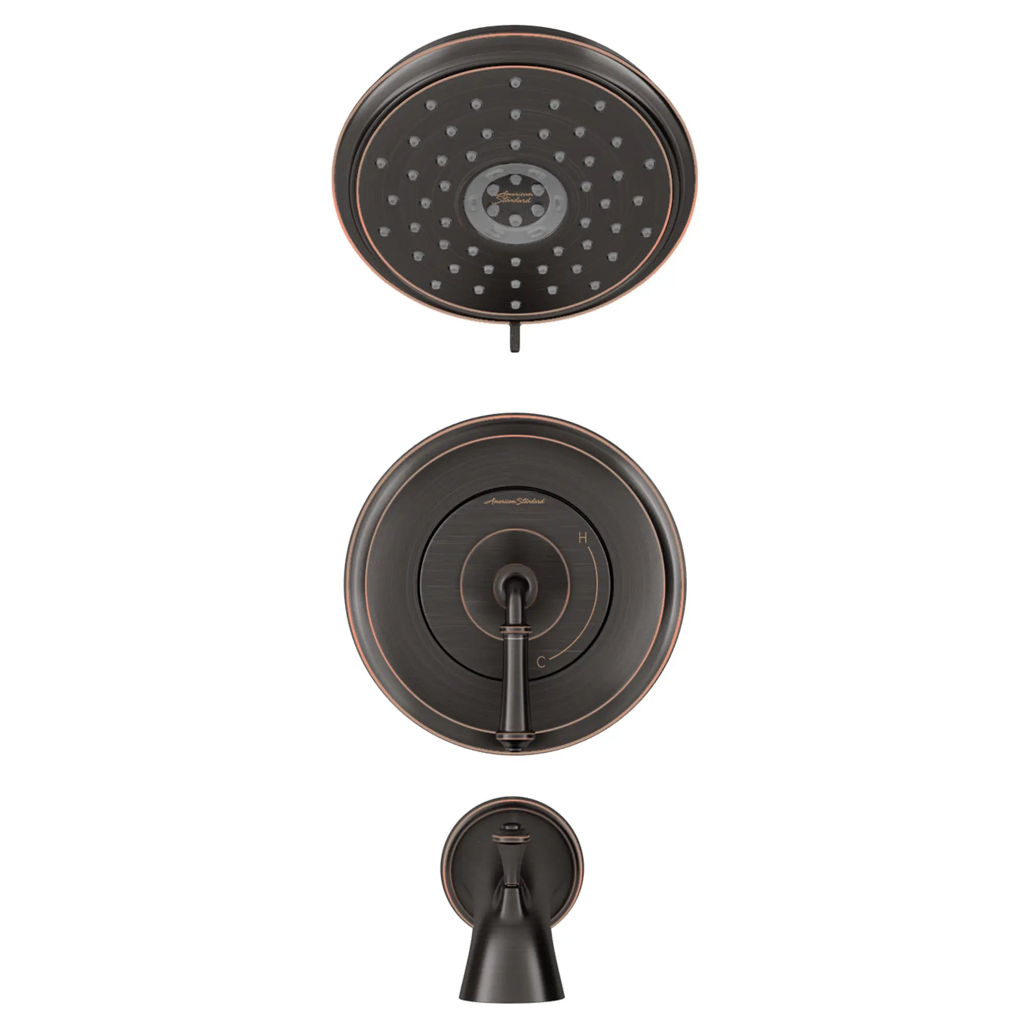 Delancey® 2.5 GPM/9.4 LPM Tub and Shower Trim Kit with 4-Function Showerhead & Lever Handle - Perfect for Bathroom Renovation & Modern Home Upgrades