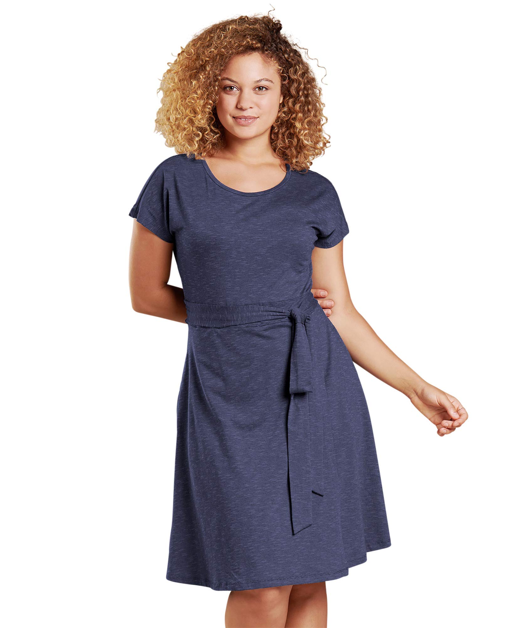 Toad & Co Women's Cue Wrap Short Sleeve Dress - Casual Summer Dress for Beach, Vacation & Everyday Wear