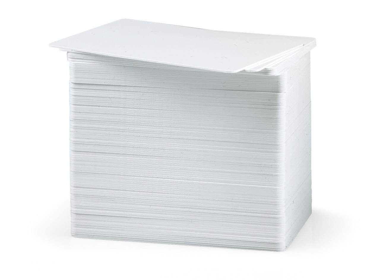 Bodno Magicard 600 Printer MB300YMCKO Color Ribbon - YMCKO - 300 Prints Premium CR80 30 Mil PVC Cards for High-Quality ID Badges, Membership Cards & Loyalty Programs (300 Count) - Perfect for Office, School & Event Security
