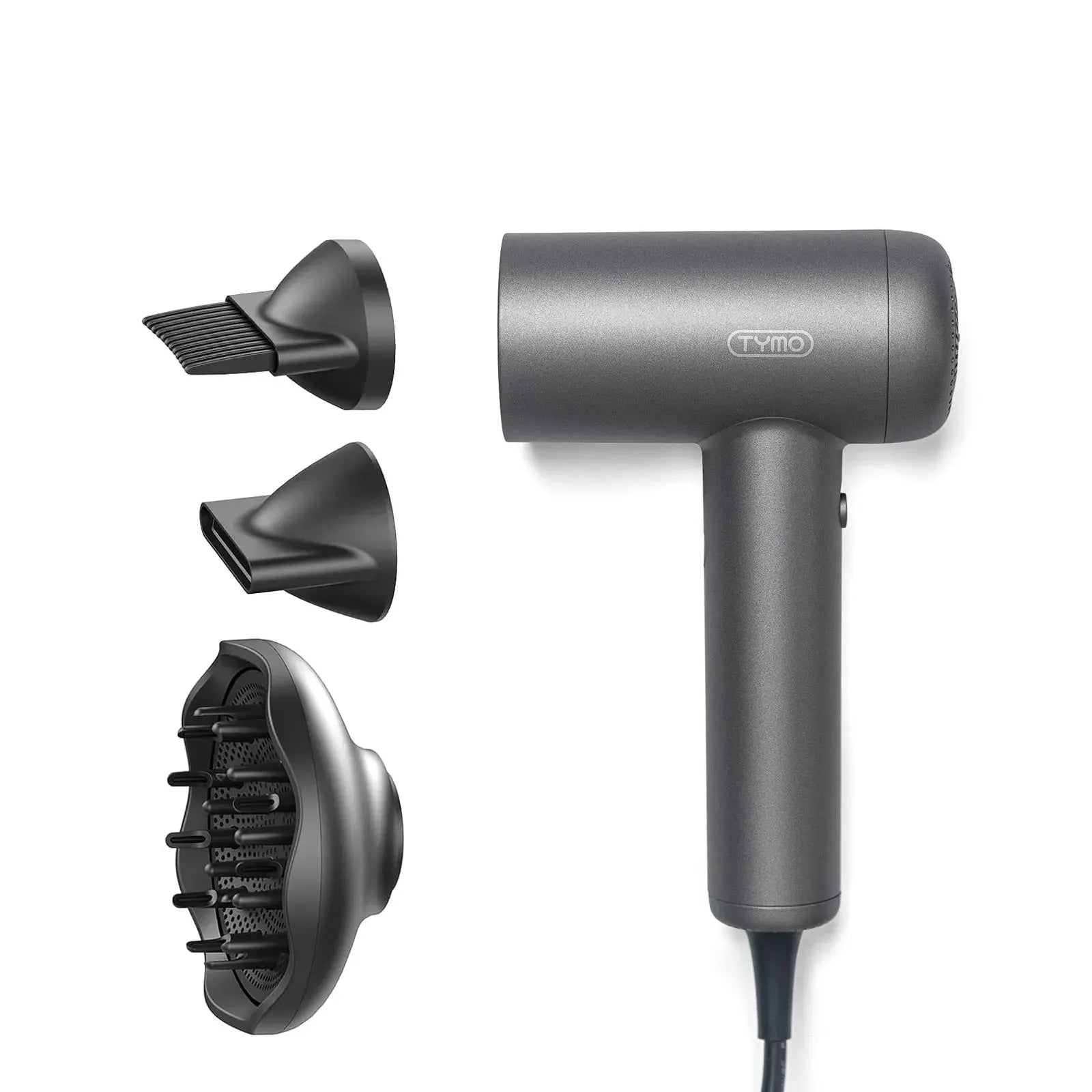 TYMO AIRHYPE LITE 3 Nozzles Professional Hair Dryer - Lightweight & Fast Drying for Salon-Quality Styling at Home | Perfect for Travel, Daily Use & Salon Professionals