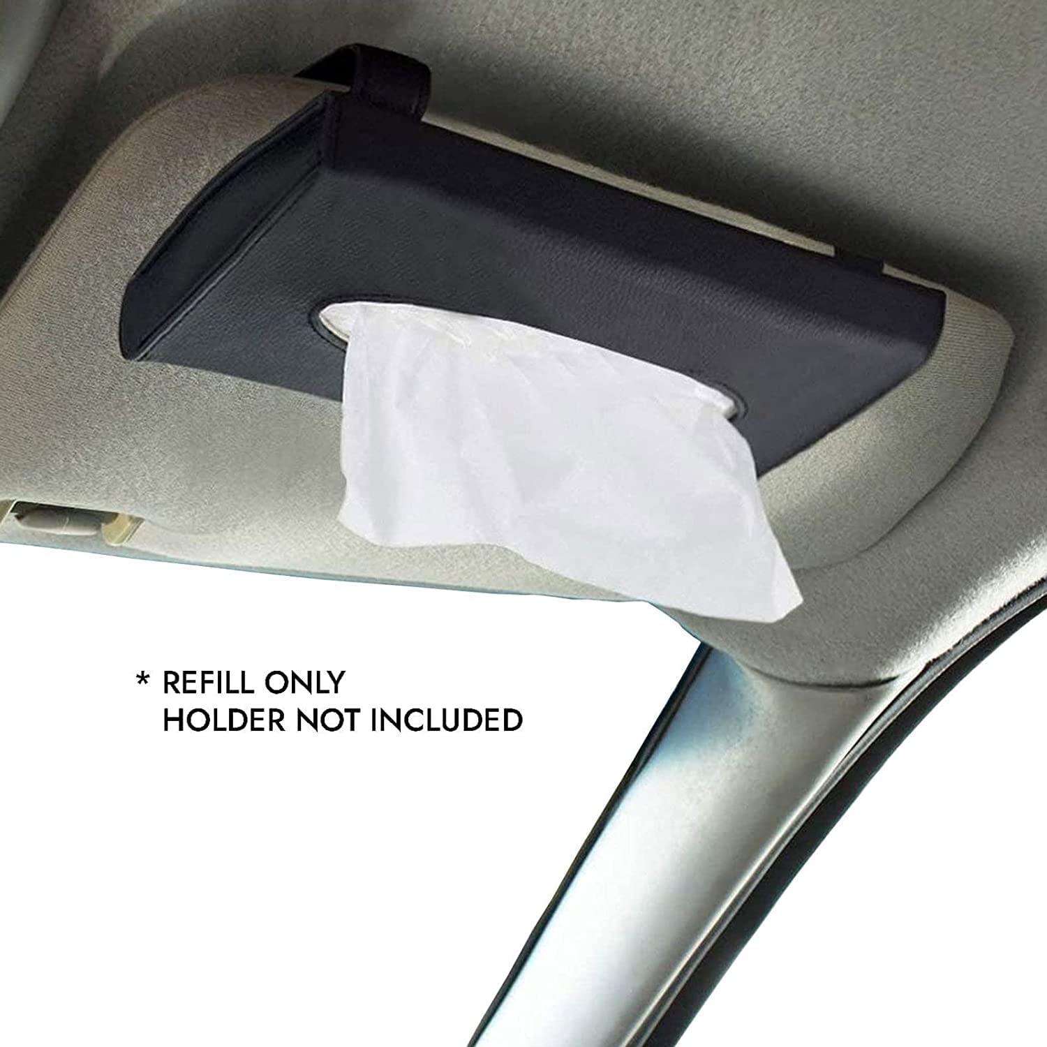 Premium Soft 2-Ply Facial Tissues - 6 Travel Packs (600 Pulls, 1200 Sheets) | Car Tissue Refill & Purse Essentials | Disposable Face Towels for On-the-Go, Office, Travel & Daily Use