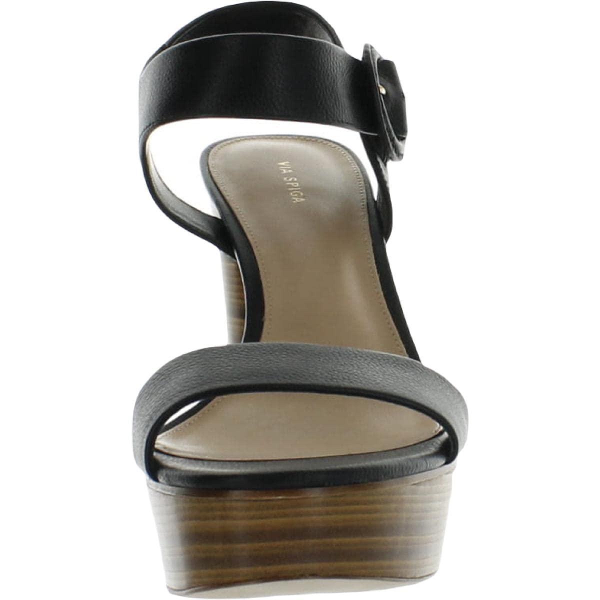 VIA SPIGA Women's V-ira City Sandals - Comfortable Leather Strappy Heels for Work, Office & Dressy Occasions