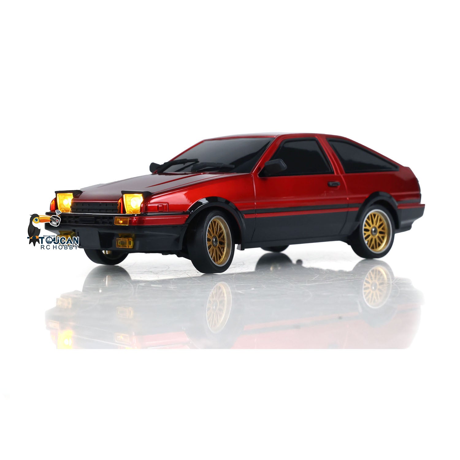 1/18 Scale RC Drift Racing Car - RWD LDRC LD1801 AE86 Model with Wireless Remote Control & Gyroscope | Simulation Vehicle for Hobbyists & Collectors | Perfect for Indoor Racing, Drift Practice & RC Car Enthusiasts