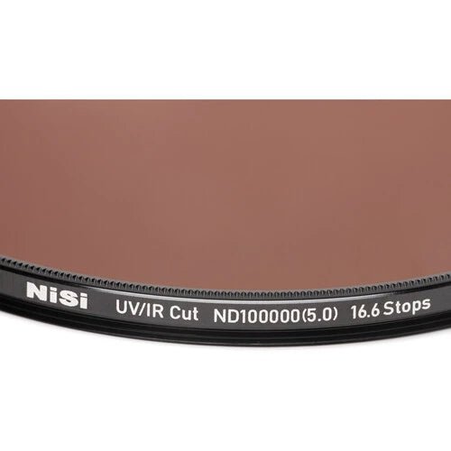 NiSi Solar Filter Pro Nano UV/IR Cut ND100000 Filter (82mm, 16.5 Stop) - Professional Solar Photography Filter for Telescopes & DSLR Cameras - Perfect for Eclipse Viewing & Astrophotography