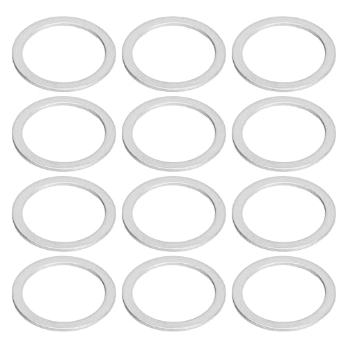 Stainless Steel Flat Washer - Heavy Duty Bearing Washer for Screws (4807-1215-0500) | Precision Fit, Extra Clearance | Ideal for Industrial Machinery, Automotive Repairs & Construction Equipment