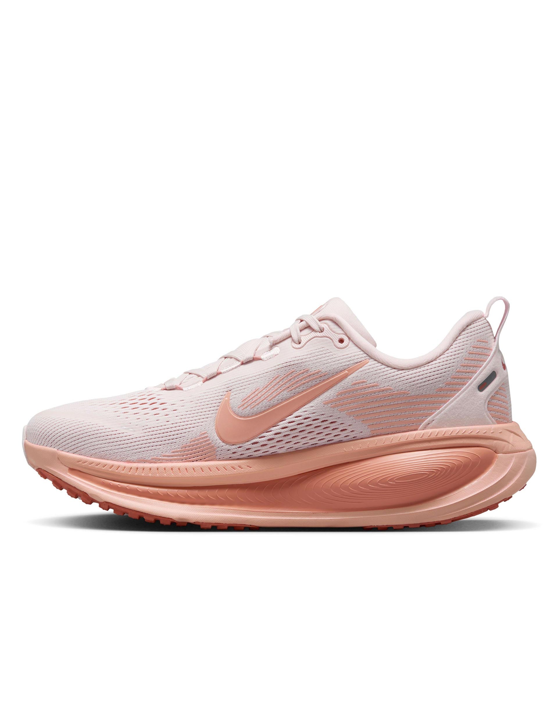 Nike Vomero 18 Running Shoes for Women - Lightweight Cushioned Sneakers in Soft Pink/Madder Root | Perfect for Jogging, Gym Workouts & Daily Walking