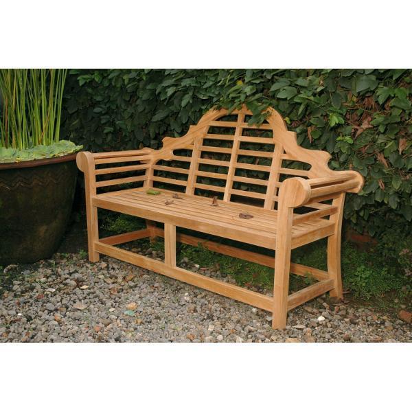 Premium Marlborough 3-Seater Outdoor Bench - Weather-Resistant Patio Furniture for Garden, Porch & Backyard Relaxation