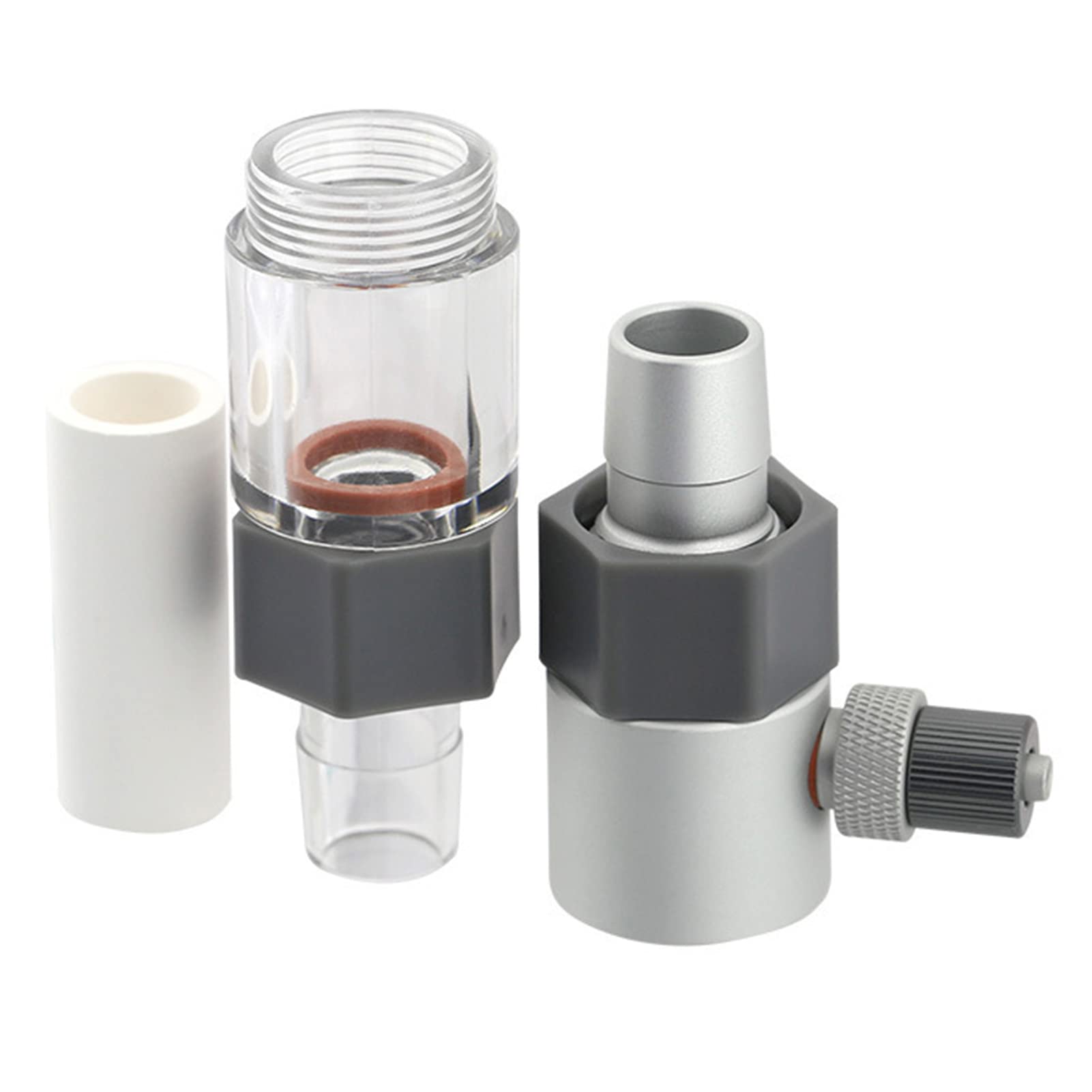 Premium CO2 Diffuser for Planted Aquariums - 16/22mm Inline Carbon Dioxide Atomizer with Bubble Counter - Enhance Plant Growth in Freshwater Fish Tanks - Ideal for Aquatic Plants & Nano Aquariums