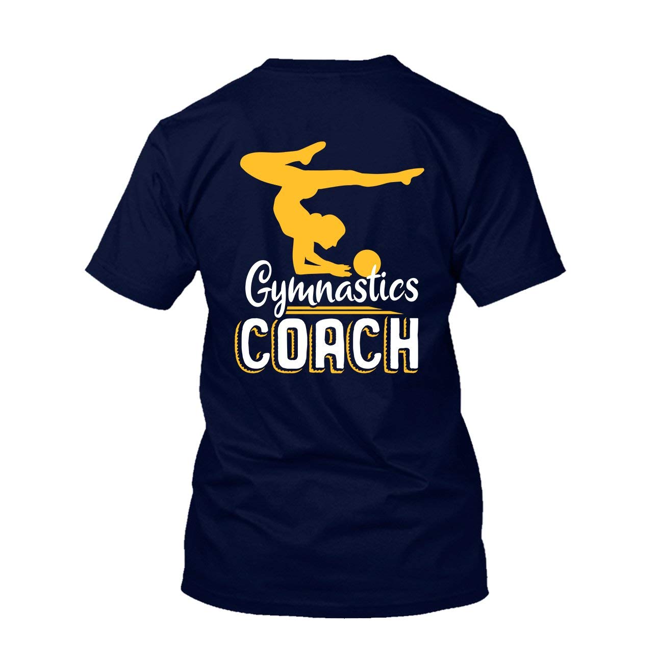 Unisex Gymnastics Coach Cotton T-Shirt - Comfortable & Stylish Workout Tee for Gymnastics Training, Coaching & Fitness Enthusiasts