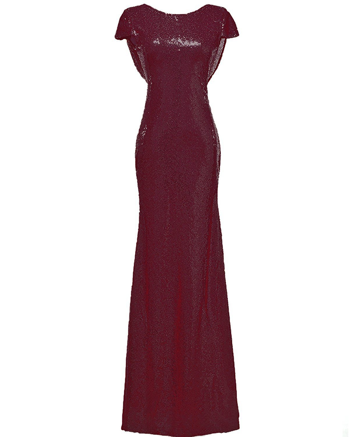 SOLOVEDRESS Women's Mermaid Evening Gown with Sequins - Elegant Long Formal Dress for Prom, Bridesmaid, Wedding Guest & Special Occasions | Perfect for Red Carpet Events, Galas & Cocktail Parties