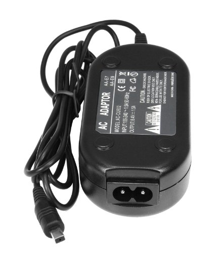 Fotga AA-E9 AC Adapter Replacement for Samsung AA-E7 AA-E8 AA-E6A VP-DX200(i) VP-DX2050 VPDC175WB - Power Supply Charger for Camcorders & Digital Cameras - Perfect for Travel, Home Use, and Professional Photography