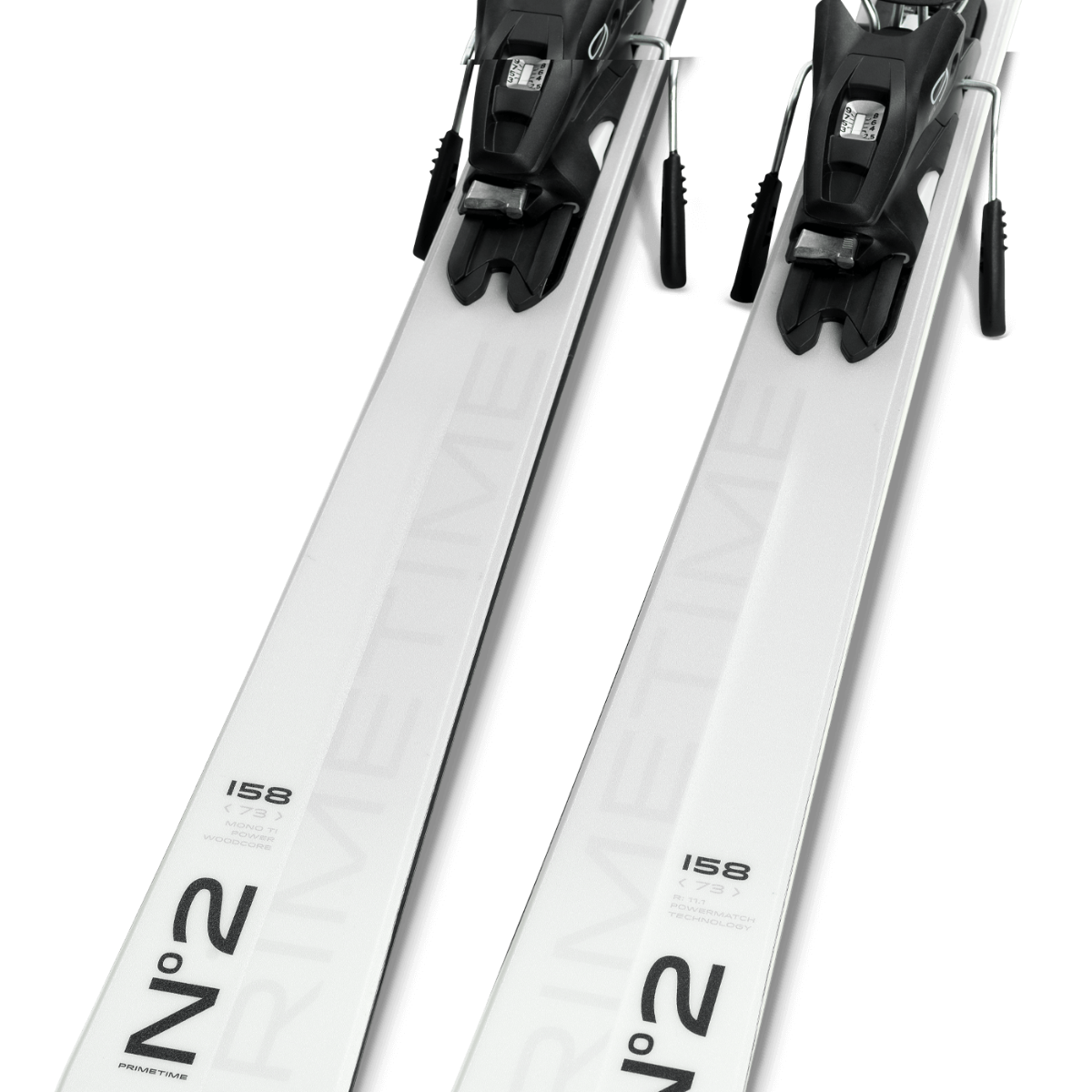 Elan PRIMETIME No.2 W PS Ski with EL 9.0 DB586018 Binding 2025 - Perfect for All-Mountain Skiing and Freeride Adventures