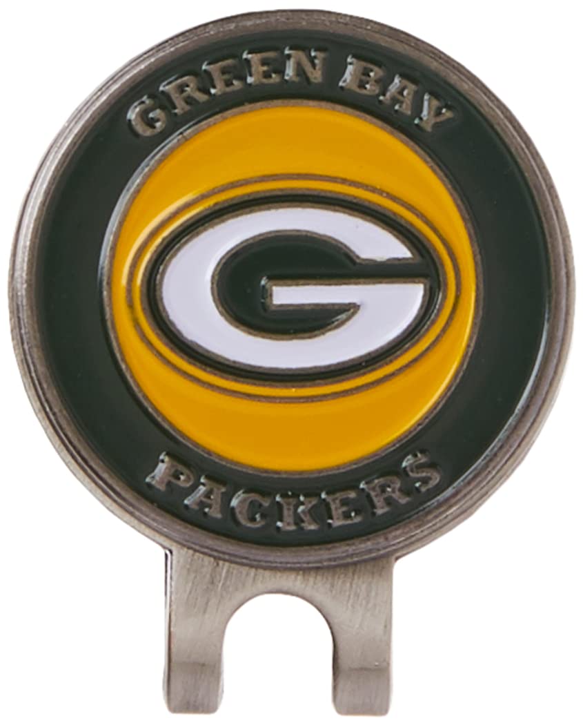 Team Golf NFL Golf Cap Clip with 2 Removable Double-Sided Enamel Magnetic Ball Markers - Easy Hat Attachment for Golfers | Perfect for Golf Courses & Driving Ranges